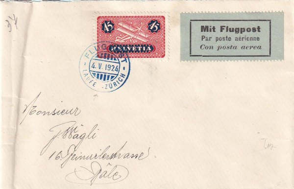 Flugtag Laufen 1924