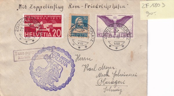 Rom - Friederichshafen ZF 180 D