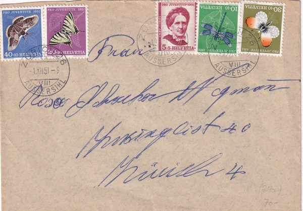 1951 Erstagbrief 1.12.deutsch