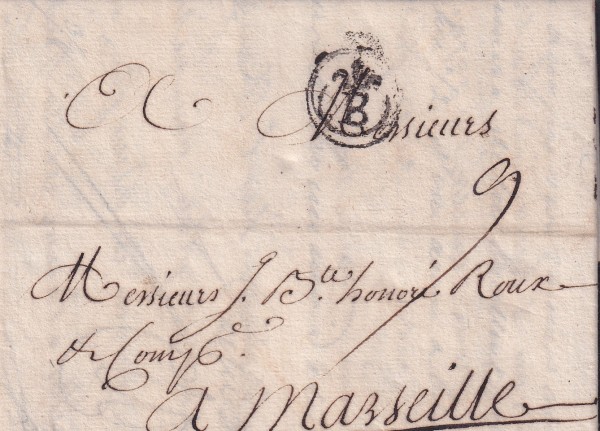 1741 Frankreich nach Marseille No. 8283/5 Dep -32