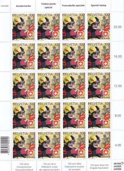 SBK 1769 Feuerwehr Kleinbogen