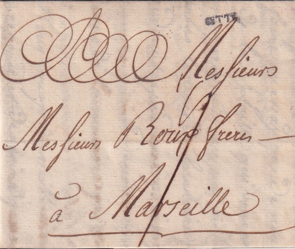 1773 Frankreich Cette - Marseille Dept.33 No.8270/5