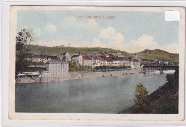 1915 Eglisau Dorfansicht