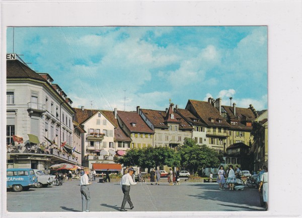 Zug 1950 mit dem alten Landsgemeindeplatz ungelaufen