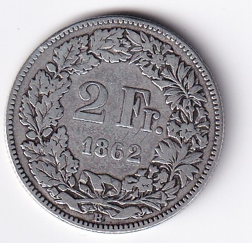 Münze Silber 1862