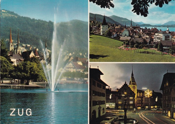 Zug Stadtansicht