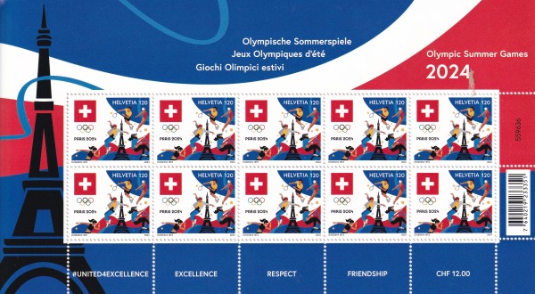 SBK Nr. 2011 Olympische Spiele Postfrisch Zierbogen