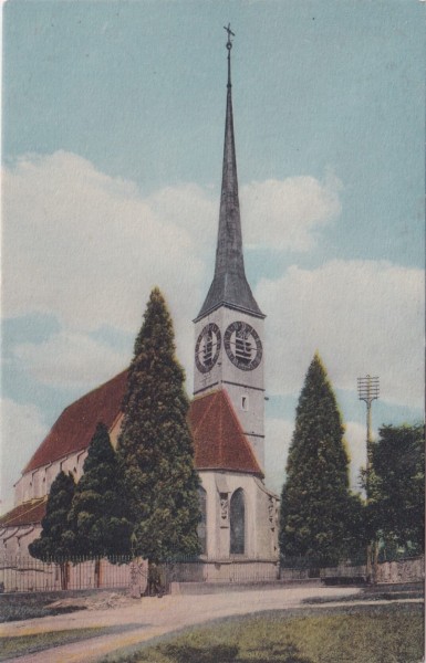Zug - St. Oswaldskirche ungelaufen