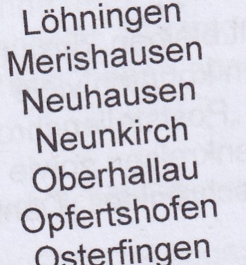 Postgeschichte Schaffhausen