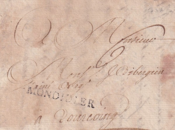 1770 Frankreich Mondidier Dep. 76 8257/3