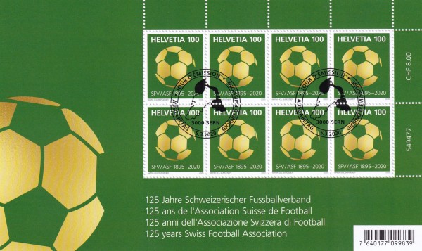 2020 125 Jahre Schw. Fussballverband ET Stempel