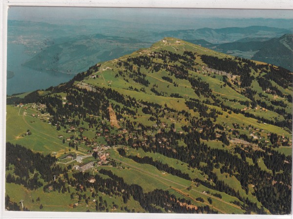 1974 Rigi Flugaufnahme Swissair