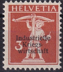 IKW Nr.1 mit Falzspuren Attest Disteli