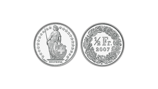 Münze Silber 0.5