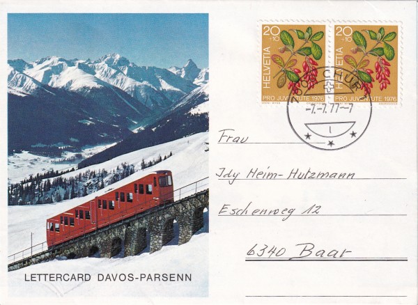 7.7.1977 Davos - Parsenn Bahn