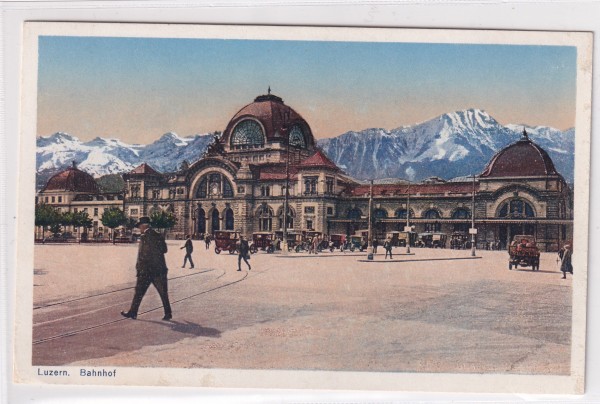 Luzern mit Bahnhof
